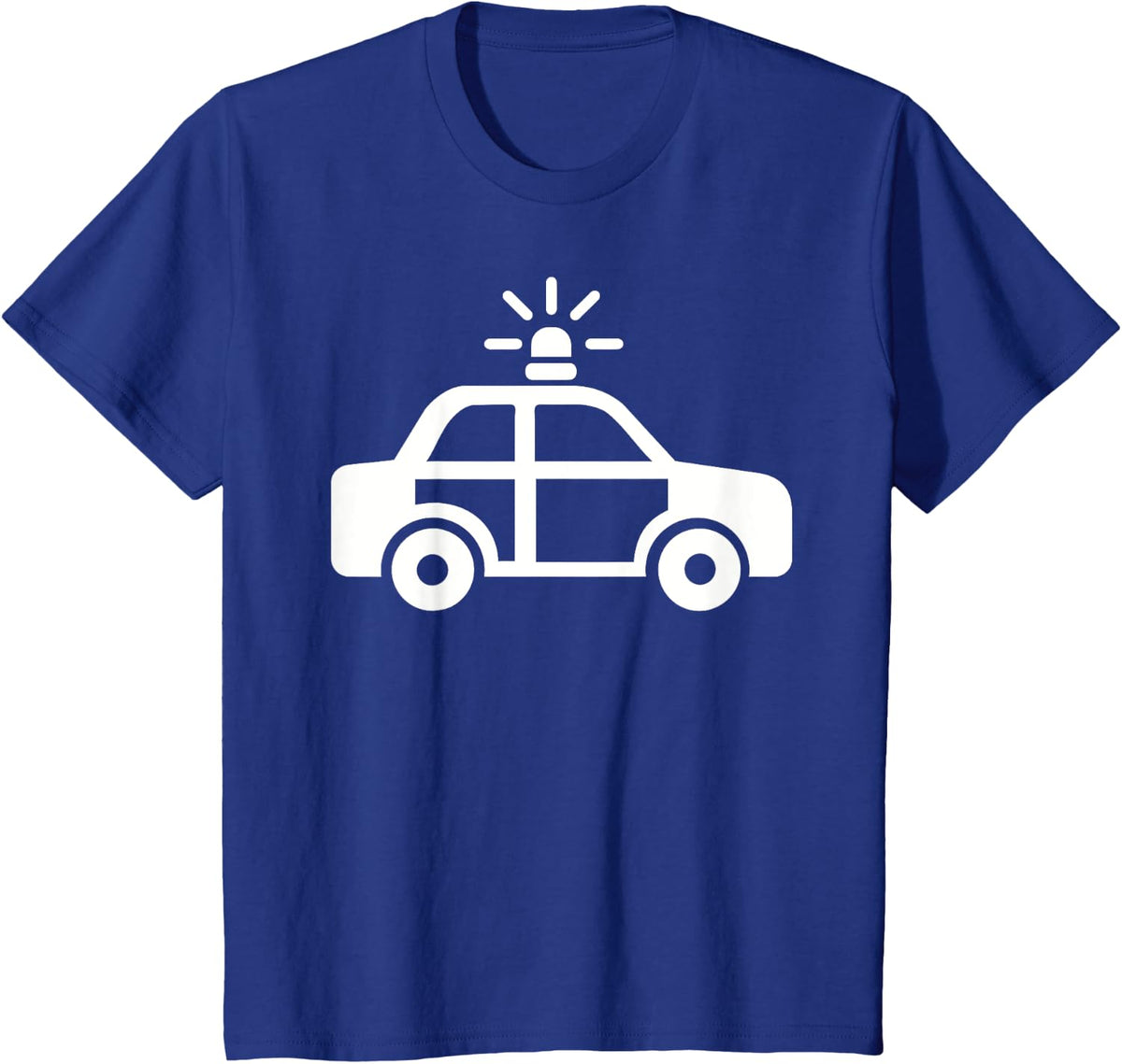 Police car T-Shirt - Royal Blue