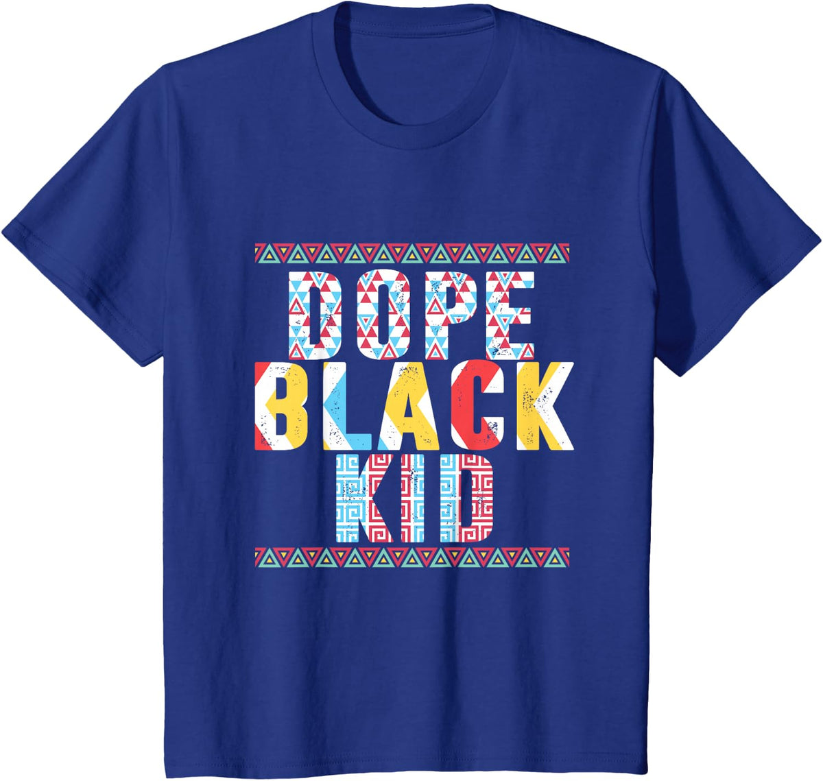 Dope Black Kid | Black History Month | Juneteenth T-Shirt - Royal Blue