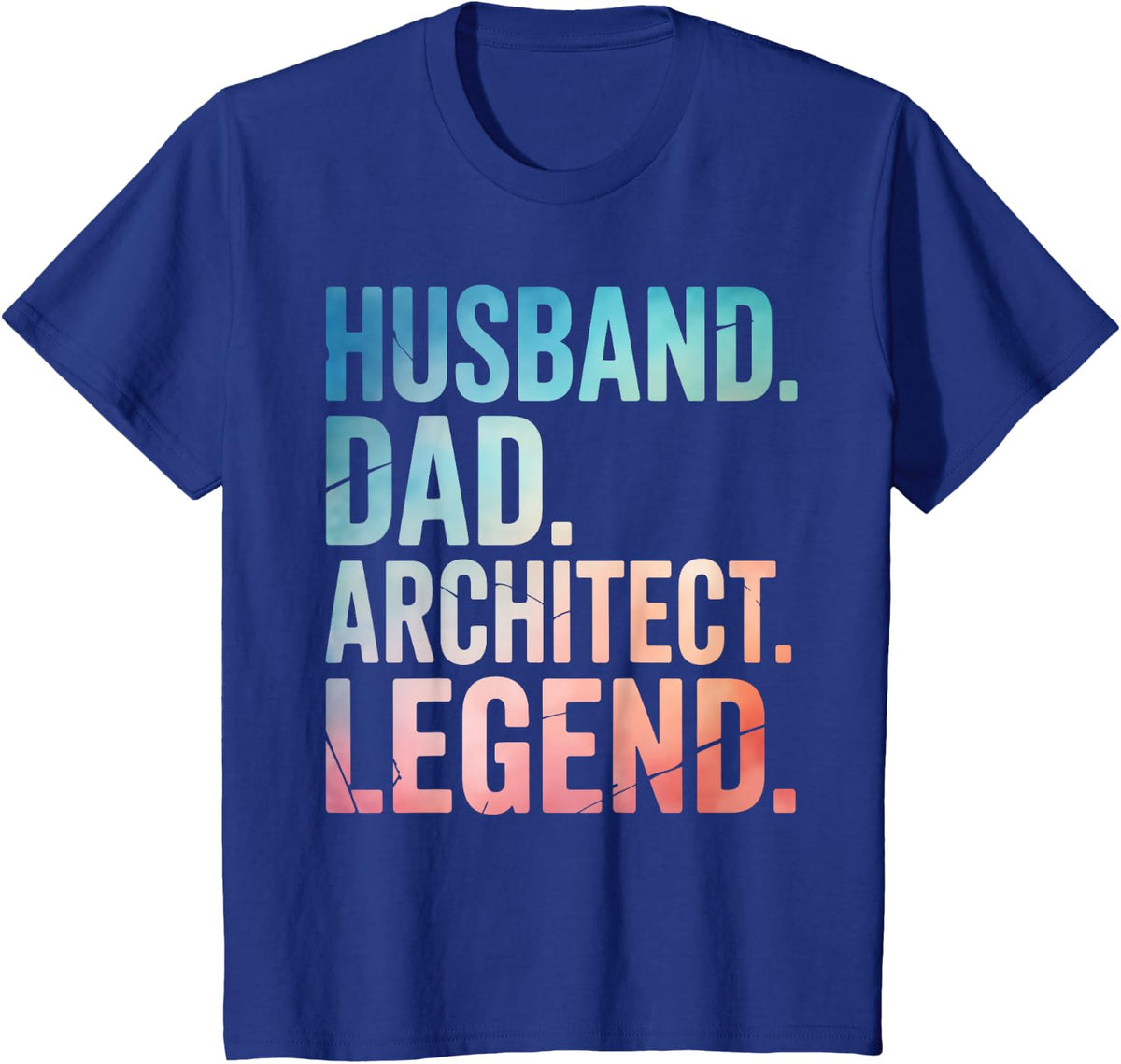 Best Architect Art for Dad Husband Architecture Architect T-Shirt - Royal Blue