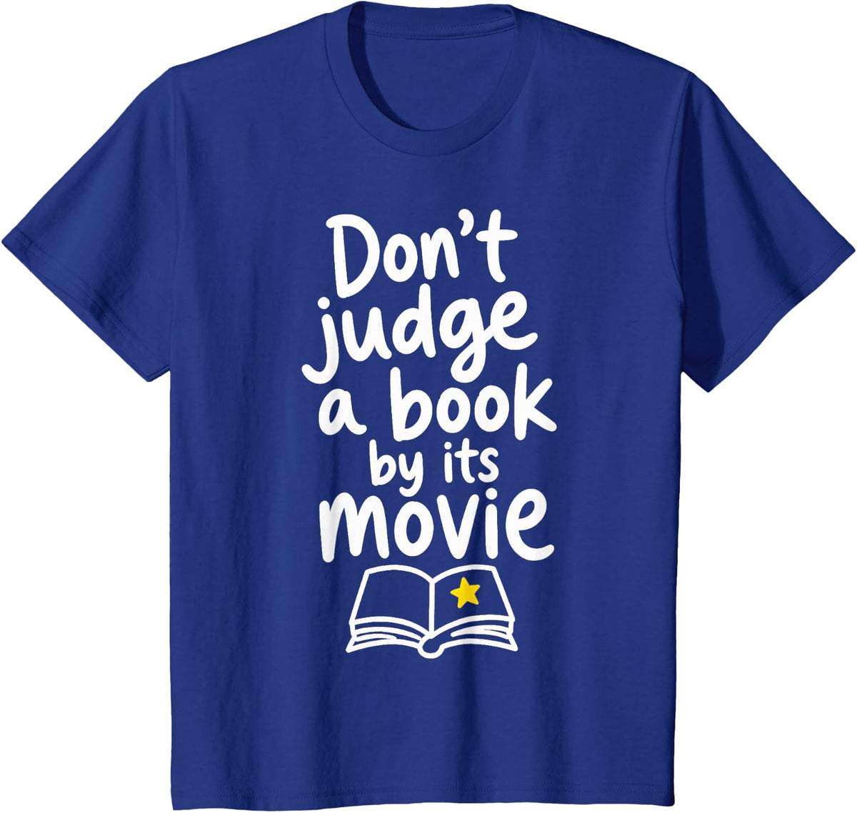 Funny Book Lover Reading T-Shirt - Royal Blue