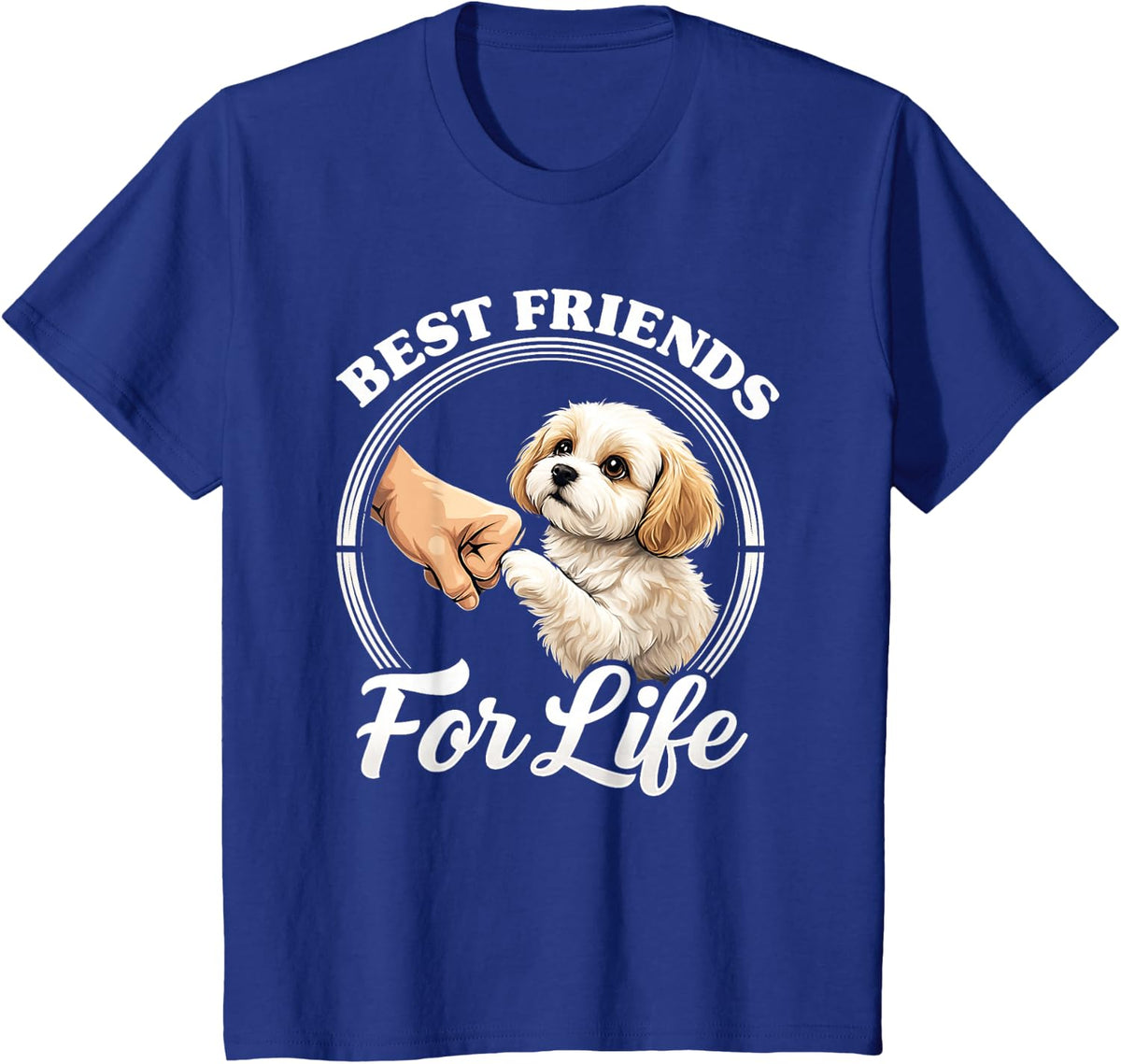 Cavachon Dog Lover Design Beautiful Cavachon T-Shirt - Royal Blue