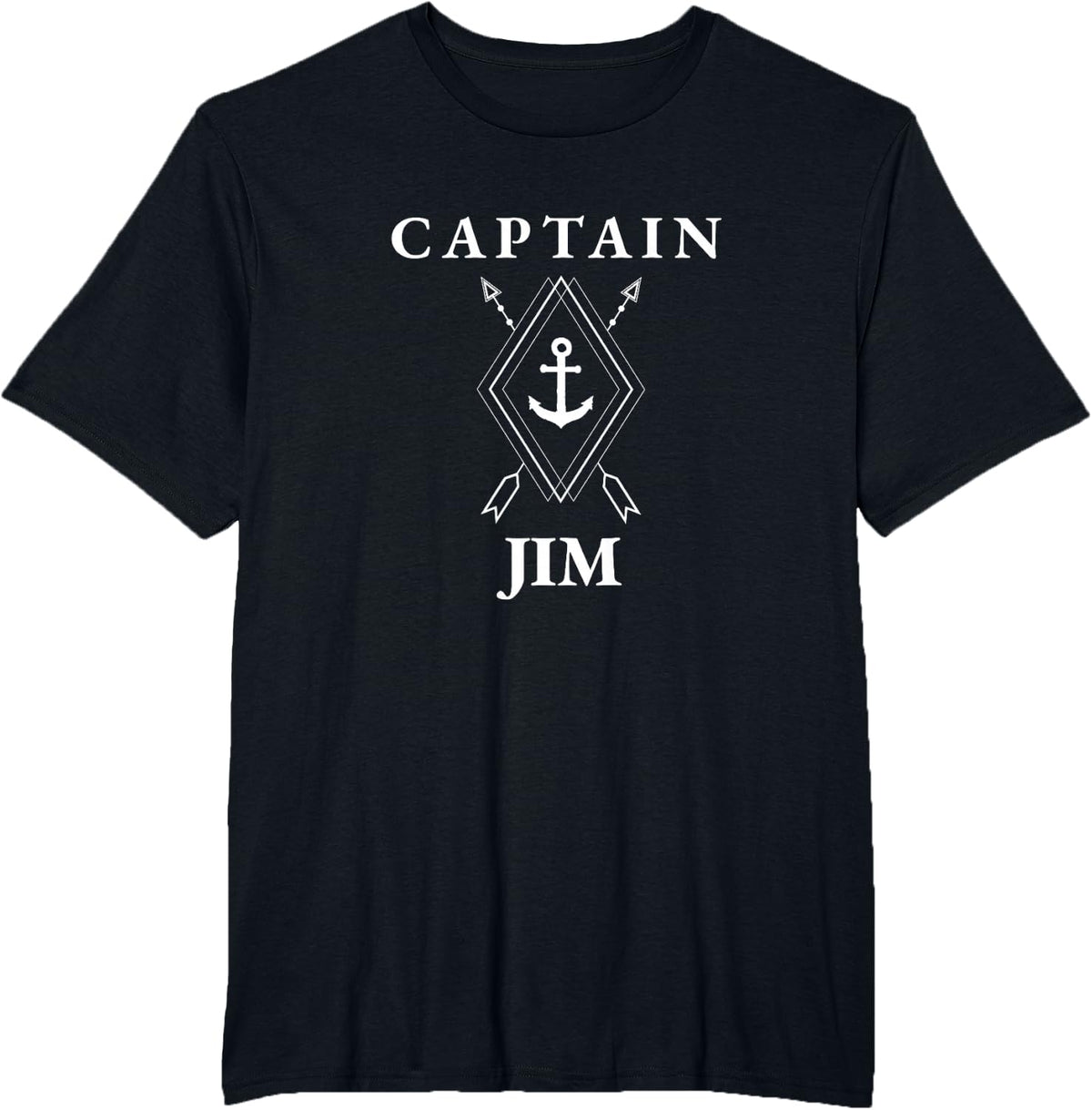 Captain Jim T-Shirt - Black