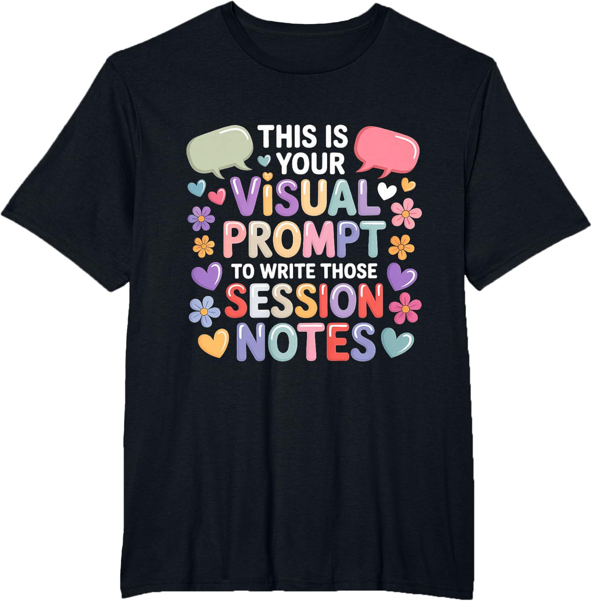 This is Your Visual Prompt Applied Behavior Analysis T-Shirt - Black