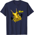 Cow Fish Salt Water Aquarium Ocean Reef Fish Cow Fish Lover T-Shirt - Navy Blue