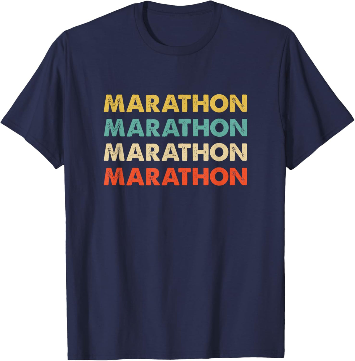 Marathon T-Shirt - Navy Blue