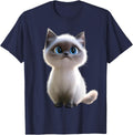 Ragdoll Cat Cat Mom Kitten Meow Cute Ragdoll Cats T-Shirt - Navy Blue