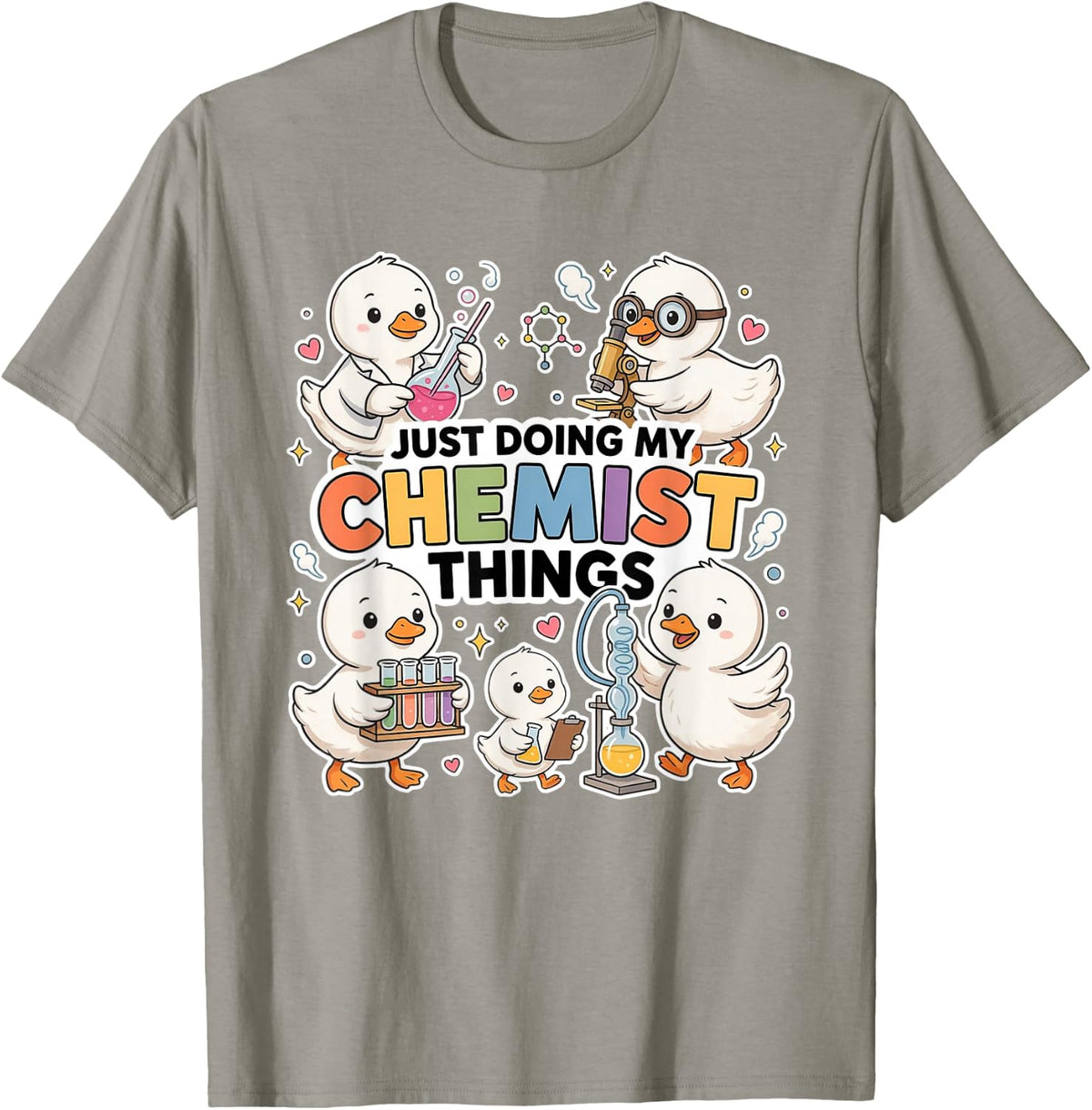 Chemist Chemistry Scientist Laboratory Engineering T-Shirt - Slate Grey