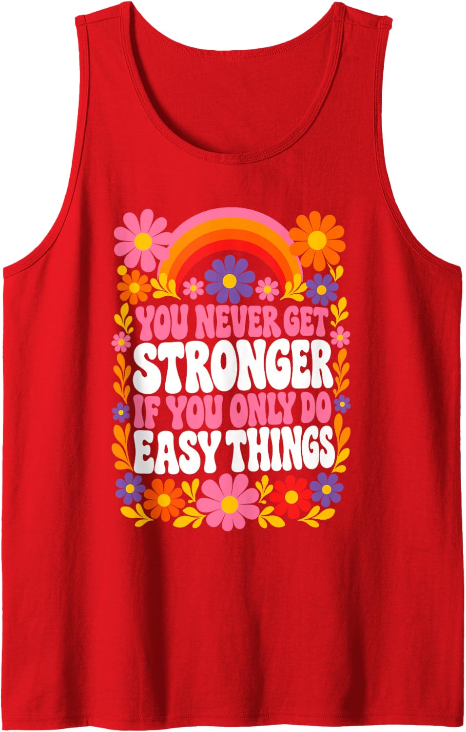 Sped Teacher Sleeveless Tank Top - Red