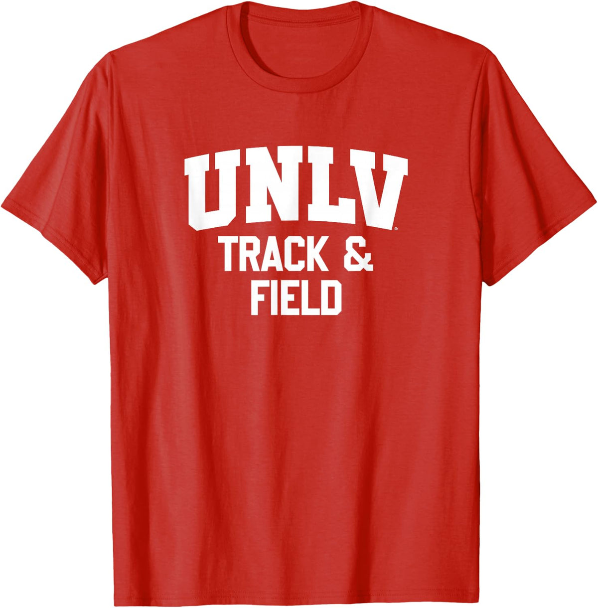 Nevada Las Vegas UNLV Rebels Track & Field T-Shirt - Red