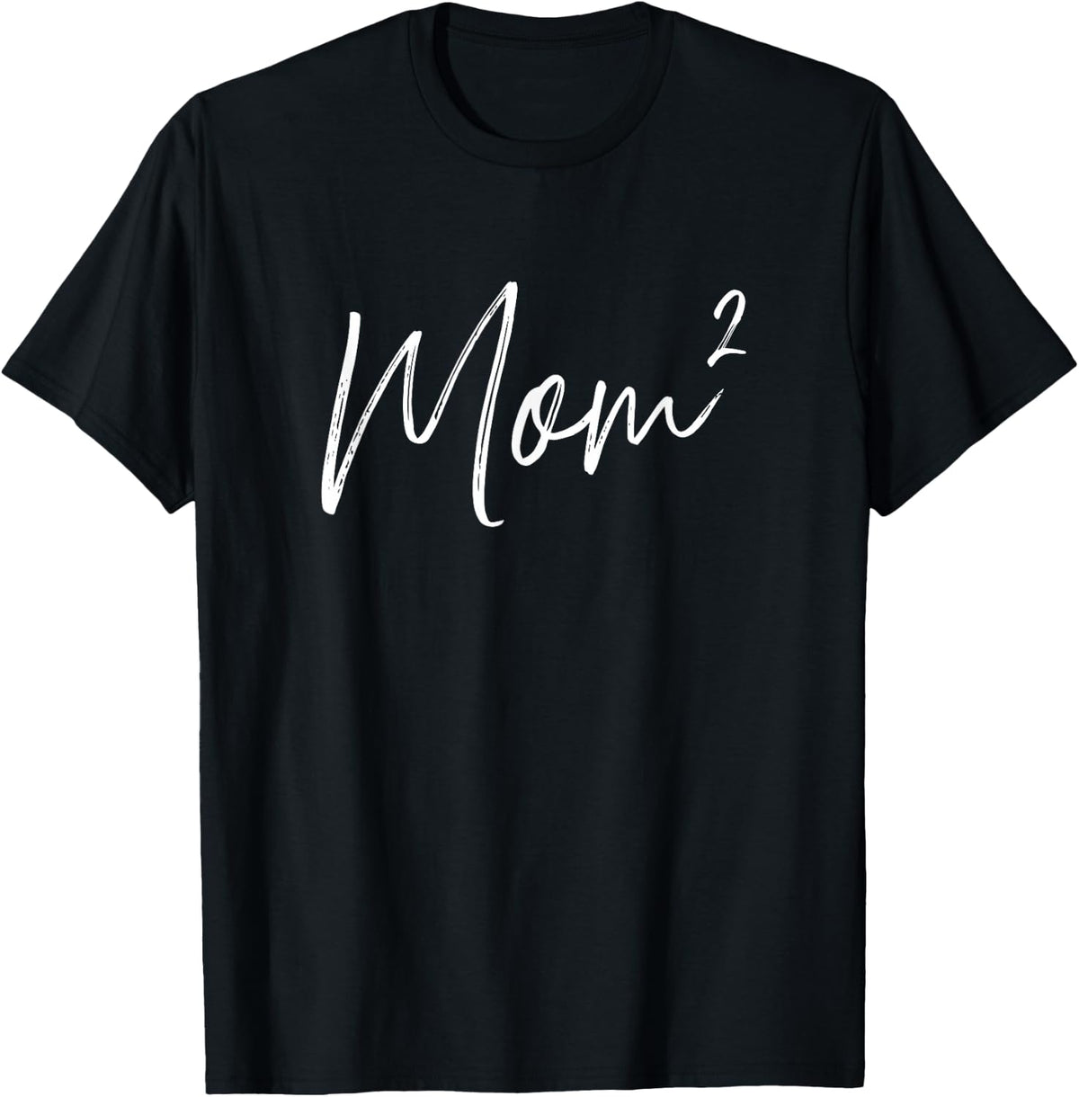 twins twin mom tall two T-Shirt - Black