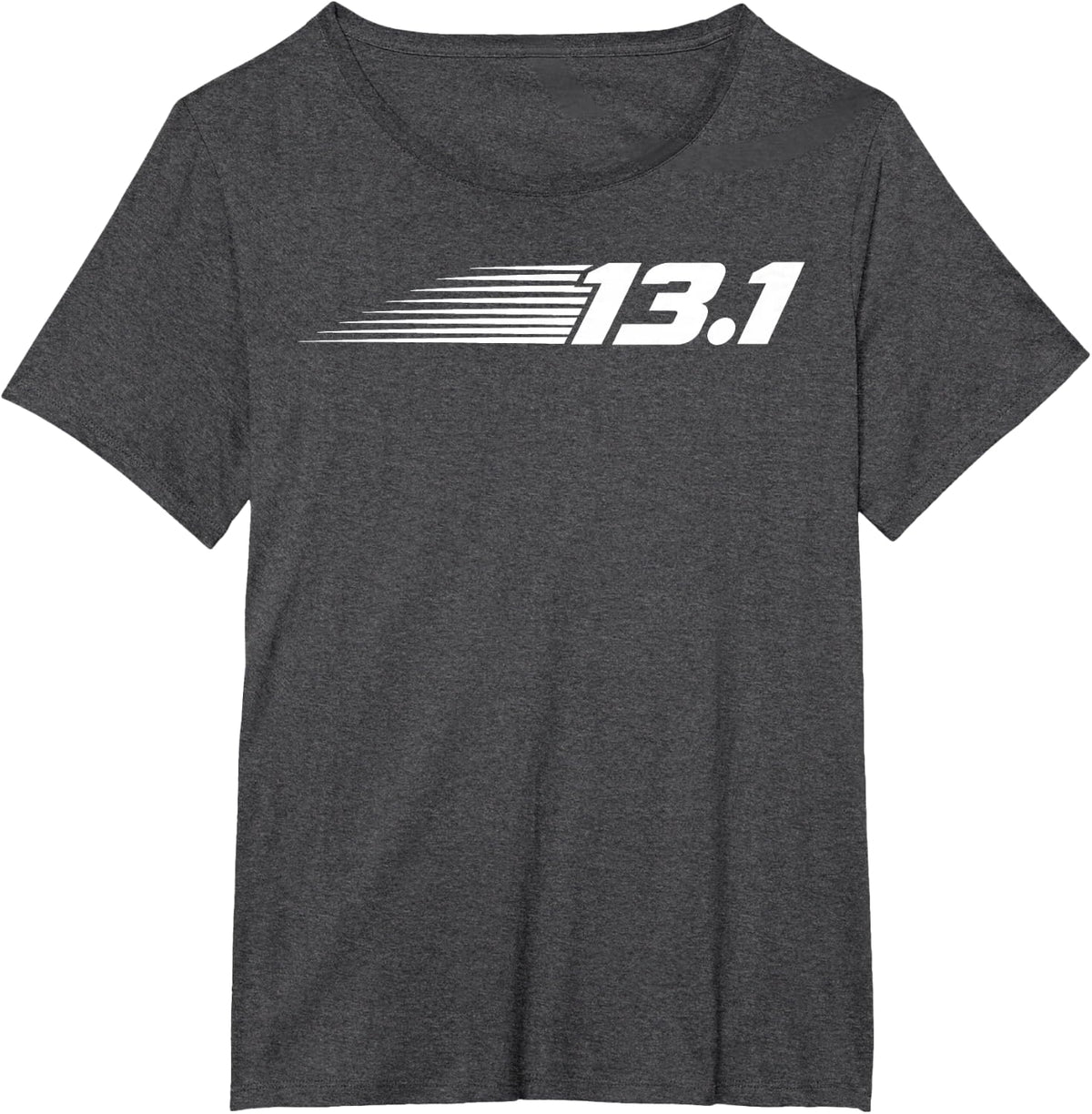 13.1 Half Marathon Runner Running Half Marathon Race T-Shirt - Dark Heather Grey