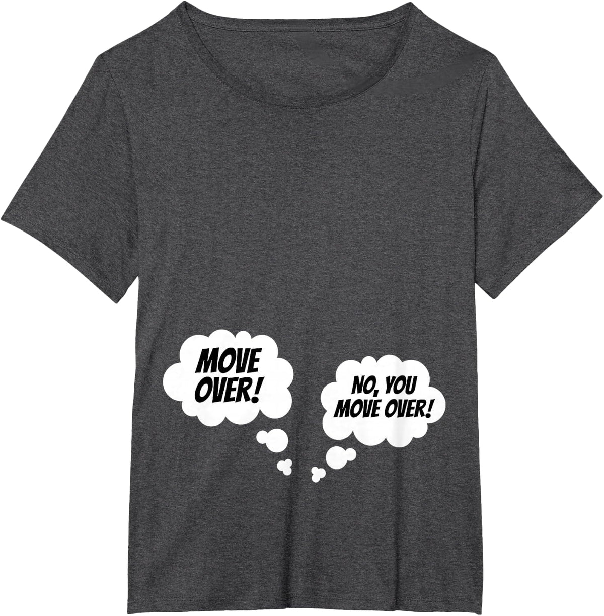 Pregnancy Announcement Future Mom Expecting Parents Dad T-Shirt - Dark Heather Grey
