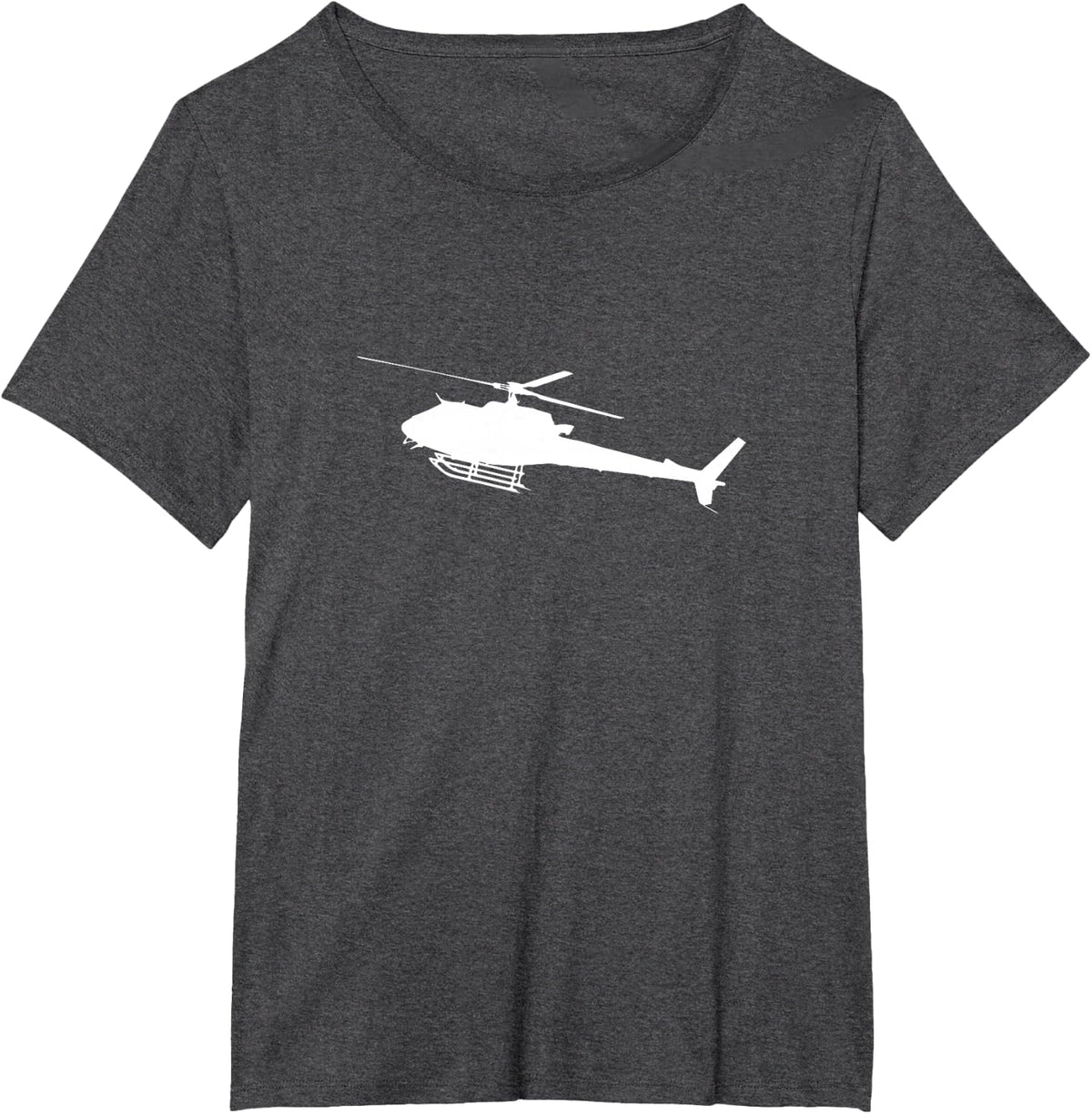 AS350 AStar helicopter pilot or crew t-shirt T-Shirt - Dark Heather Grey