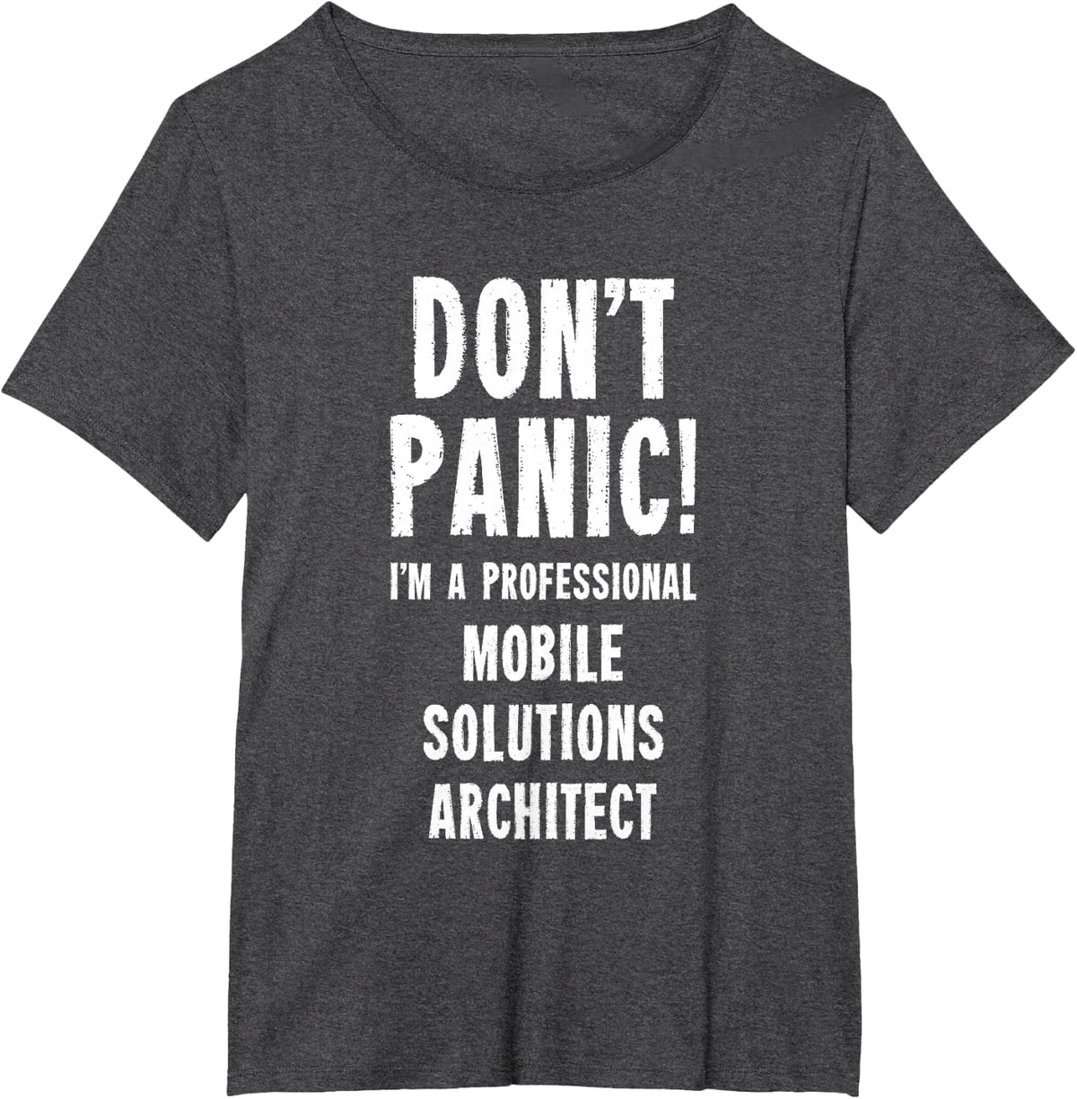Mobile Solutions Architect T-Shirt - Dark Heather Grey