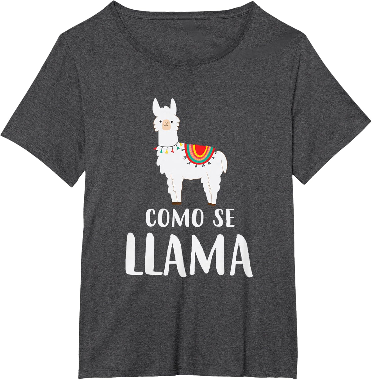 Cinco De Mayo design Como Se Llama Funny T-Shirt - Dark Heather Grey