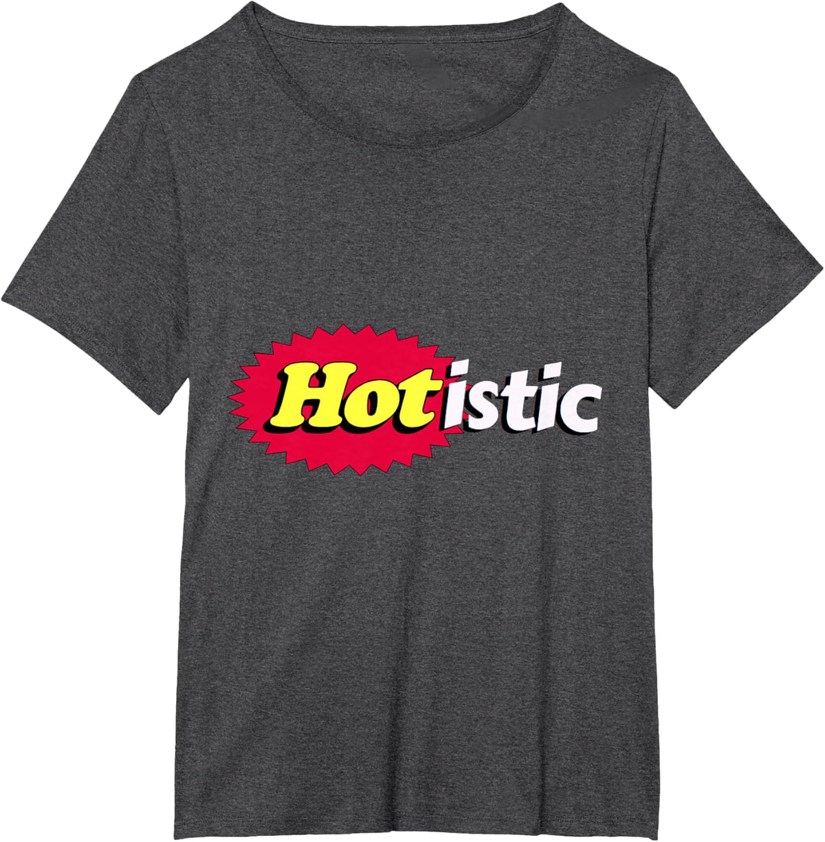 HOTISTIC | HOT AND AUTISTIC FUNNY AUTISM T-Shirt - Dark Heather Grey