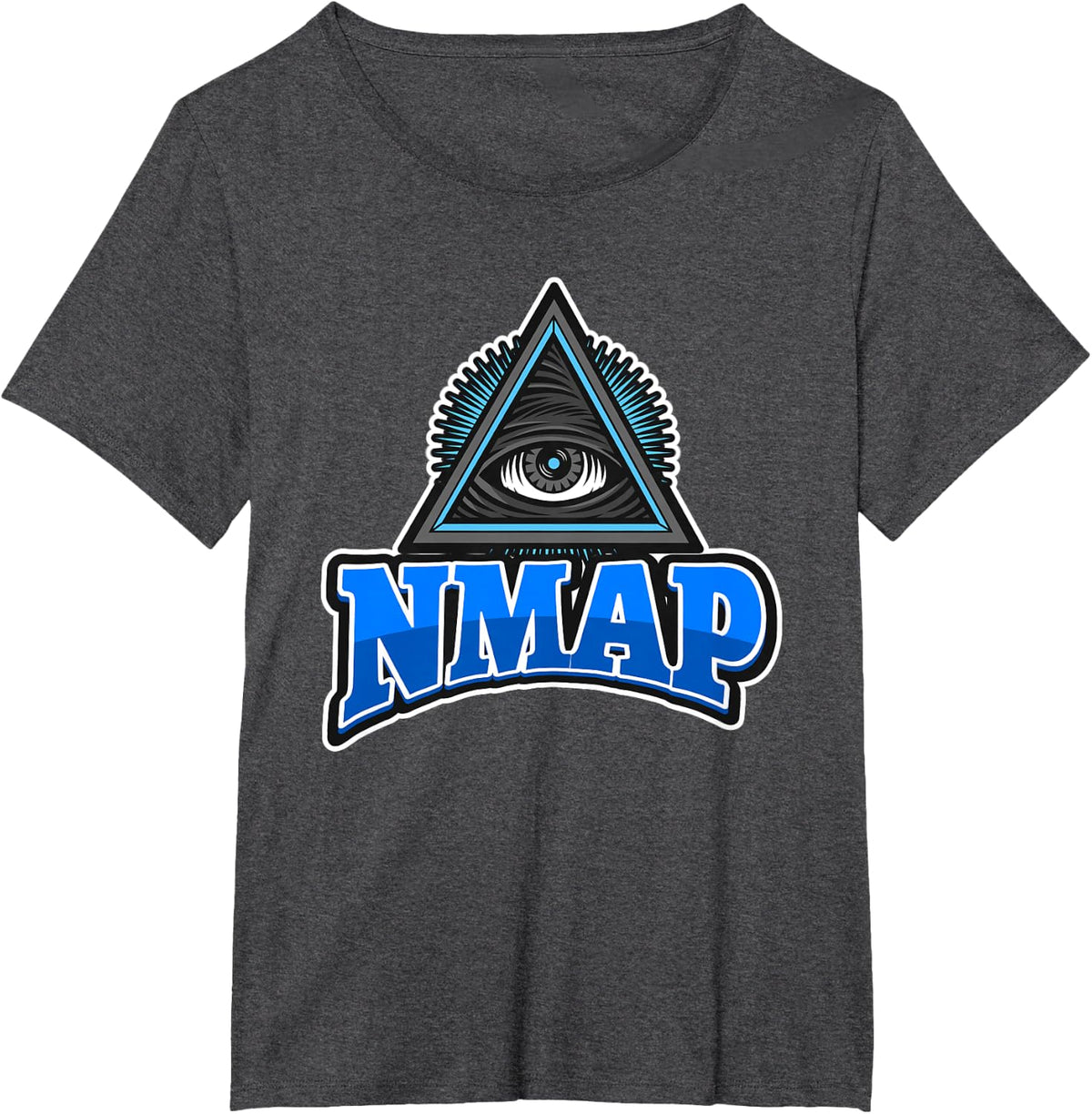 Cyber security - Nmap: the Network Mapper T-Shirt - Dark Heather Grey