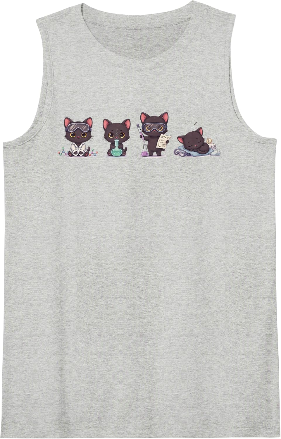 Medicinal Chemist Drug Discovery Scientist Chemistry Sleeveless Tank Top - Heather Grey