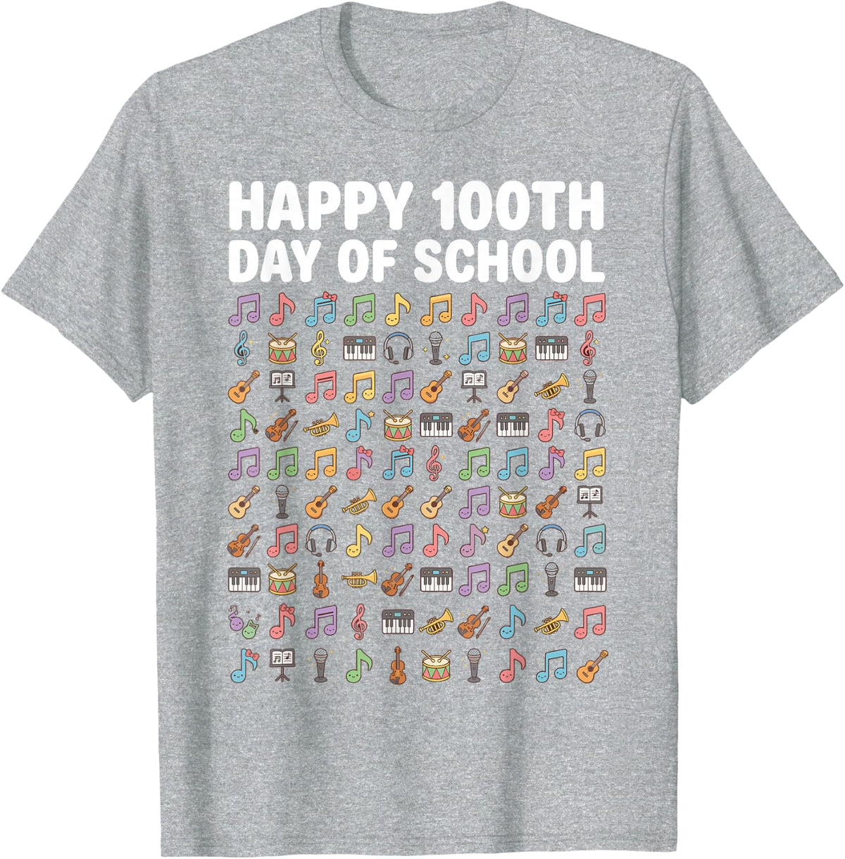 Music Teacher Student T-Shirt - Heather Grey