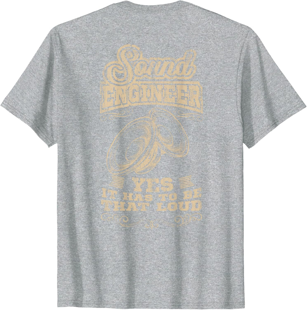 Sound Guy T-Shirt - Heather Grey
